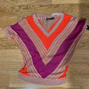 Junior girls see thru sweater/top